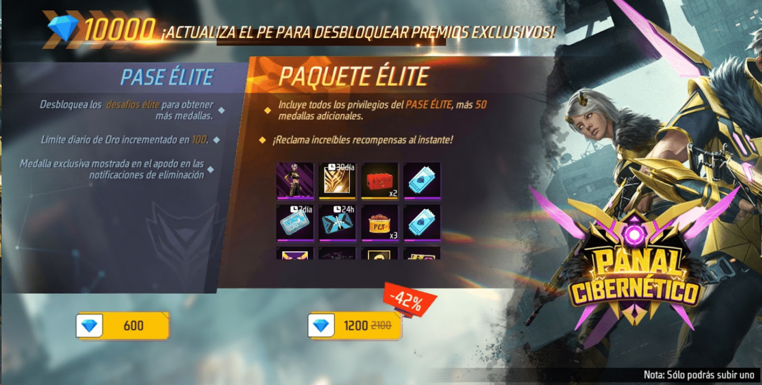 descubre cual es el costo del pase elite de free fire guia actualizada