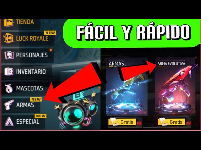 descubre cual es la mejor arma evolutiva en free fire guia definitiva para subir de nivel