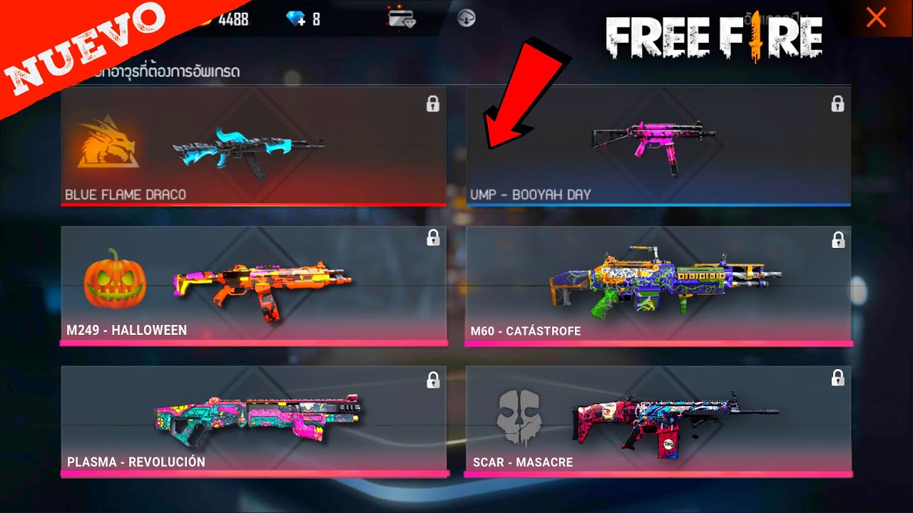 descubre cuales son las caracteristicas clave de las armas evolutivas en free fire guia completa